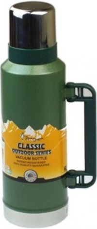 Penguen 1200Y Avcı Paslanmaz Çelik 2 lt Outdoor Termos Yeşil