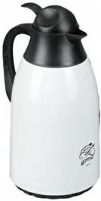 Cooker CKR-2047 Plastik 1.3 lt Çaydanlık Termos Beyaz