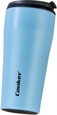 Cooker CKR-2049 Paslanmaz Çelik 400 ml Bardak Termos Mavi