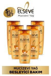 L'oréal Paris Elseve 5'li Mucizevi Yağ Şampuan 360 ml