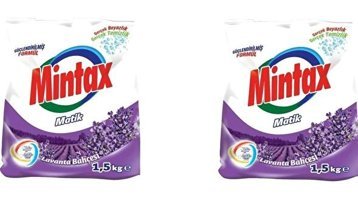 Mintax Lavanta Bahçesi Renkliler İçin 20 Yıkama Toz Deterjan 2x1.5 kg