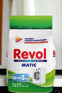 Revol Maximum Power Renkliler ve Beyazlar İçin 22 Yıkama Toz Deterjan 3 kg