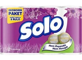 Solo Ekonomik Paket 8'li Rulo Kağıt Havlu
