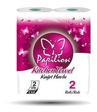 Papillion 2 Katlı 2'li Rulo Kağıt Havlu