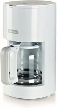 Ariete Breakfast 1395 Paslanmaz Çelik Filtreli Karaf 12 Fincan 1100 W Beyaz Filtre Kahve Makinesi