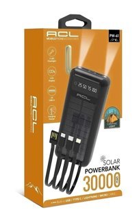 Acl PW-61 30000 mAh Hızlı Şarj Powerbank Beyaz