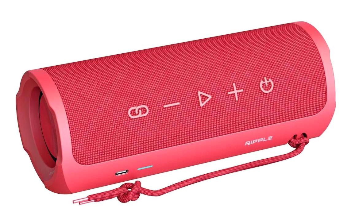 HiFuture Ripple BT 5.3 Bluetooth Hoparlör Kırmızı