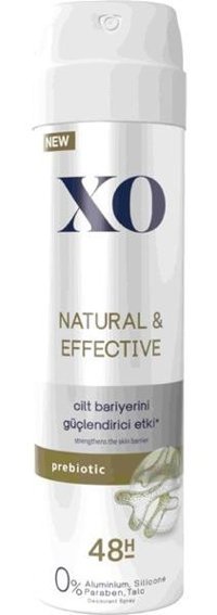 Xo Natural & Effective Sprey Kadın Deodorant 150 ml