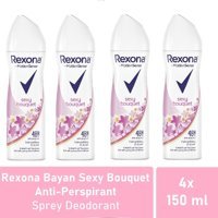 Rexona Sexy Bouquet Sprey Kadın Deodorant 4x150 ml