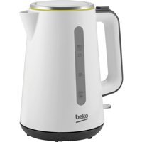 Beko KL 5922 Floral Plastik 1.7 lt 2400 W Işıklı Modern Beyaz Kettle