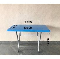 Catalonia Katlanabilir Dikdörtgen Plastik Bahçe Masası