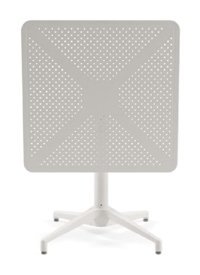 Tilia 80x80 cm Katlanabilir Kare Plastik Bahçe Masası