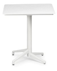 Tilia 70x70 cm Katlanabilir Kare Rattan Bahçe Masası