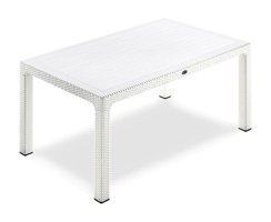 Sadık Plastik SP Dikdörtgen Rattan Bahçe Masası