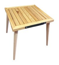 Missworble Kare Ahşap Bahçe Masası