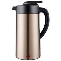 Ezere Termoçay Çelik 2 lt 1000 W Işıklı Modern Gri Kettle