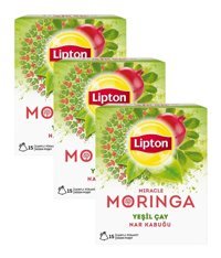 Lipton Nar Kabuğu - Yeşil Bitki Çayı 3 x 15 adet 22.5 gr