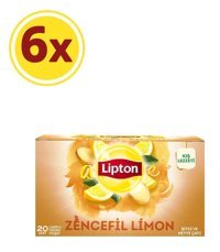 Lipton Limon - Zencefil Bitki Çayı 6 x 20 adet