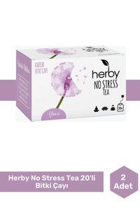 Herby No Stress Elma - Vanilya Aromalı Bitki Çayı 2 x 40 adet 2 gr