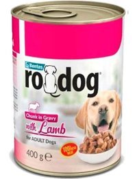 Ro Dog Kuzu Etli Yetişkin Yaş Köpek Maması 400 gr