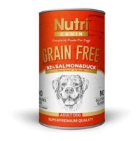 Nutri Canin Ördek-Somonlu Yetişkin Yaş Köpek Maması 400 gr