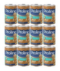 Pro Line Dana Etli Yetişkin Yaş Köpek Maması 400 gr 12'li