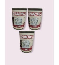 Snacky Chunk Gravy Sığır Etli Yetişkin Yaş Köpek Maması 400 gr 3'lü