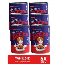 Dardanel Jazzy Sığır Etli Yaş Köpek Maması 400 gr 6'lı
