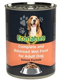 Econature Somonlu Yetişkin Yaş Köpek Maması 400 gr
