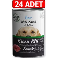 Eco Natura Pet Kuzu Etli Yetişkin Yaş Köpek Maması 400 gr 24'lü