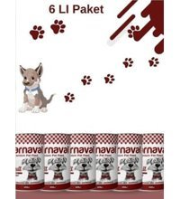 Carnaval Premium Biftekli Yetişkin Yaş Köpek Maması 400 gr 6'lı
