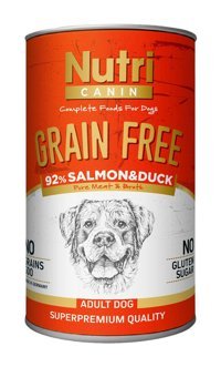 Nutri Canin Ördek-Somonlu Yetişkin Yaş Köpek Maması 150 gr