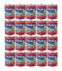 Pro Line Kuzu Etli Yetişkin Yaş Köpek Maması 400 gr 20'li