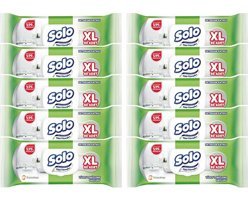 Solo Tüm Yüzeyler XL 80 Yaprak 10'lu Paket Islak Havlu