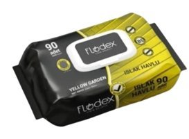 Flodex Yellow Garden 90 Yaprak Paket Islak Havlu