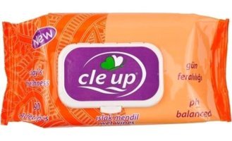 Cle Up Gün Ferahlığı 90 Yaprak Paket Islak Mendil