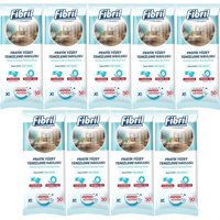 Fibril Beyaz Sirke Sabun Kokulu 50 Yaprak 9'lu Paket Islak Temizlik Mendili
