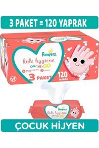 Prima Çoçuk Hijyen 40 Yaprak 3'lü Paket Islak Havlu
