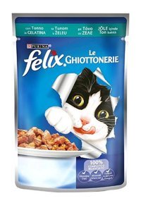 Felix Ton Balıklı Yetişkin Yaş Kedi Maması 6x100 gr