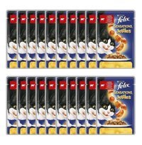 Felix Domates-Sığır Eti Yetişkin Yaş Kedi Maması 20x85 gr