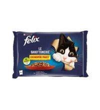 Felix Sığır Eti Yetişkin Yaş Kedi Maması 36x85 gr