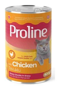 Proline Tavuk Yaş Kedi Maması 400 gr