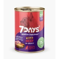 7 Days Rich In Gravy Sığır Eti Yetişkin Yaş Kedi Maması 415 gr