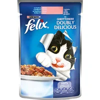 Felix Sardalya-Somonlu Yetişkin Yaş Kedi Maması 6x100 gr