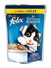 Felix Tavuk Yetişkin Yaş Kedi Maması 3x100 gr