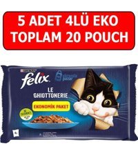 Felix Somonlu - Ton Balıklı Yetişkin Yaş Kedi Maması 20x85 gr