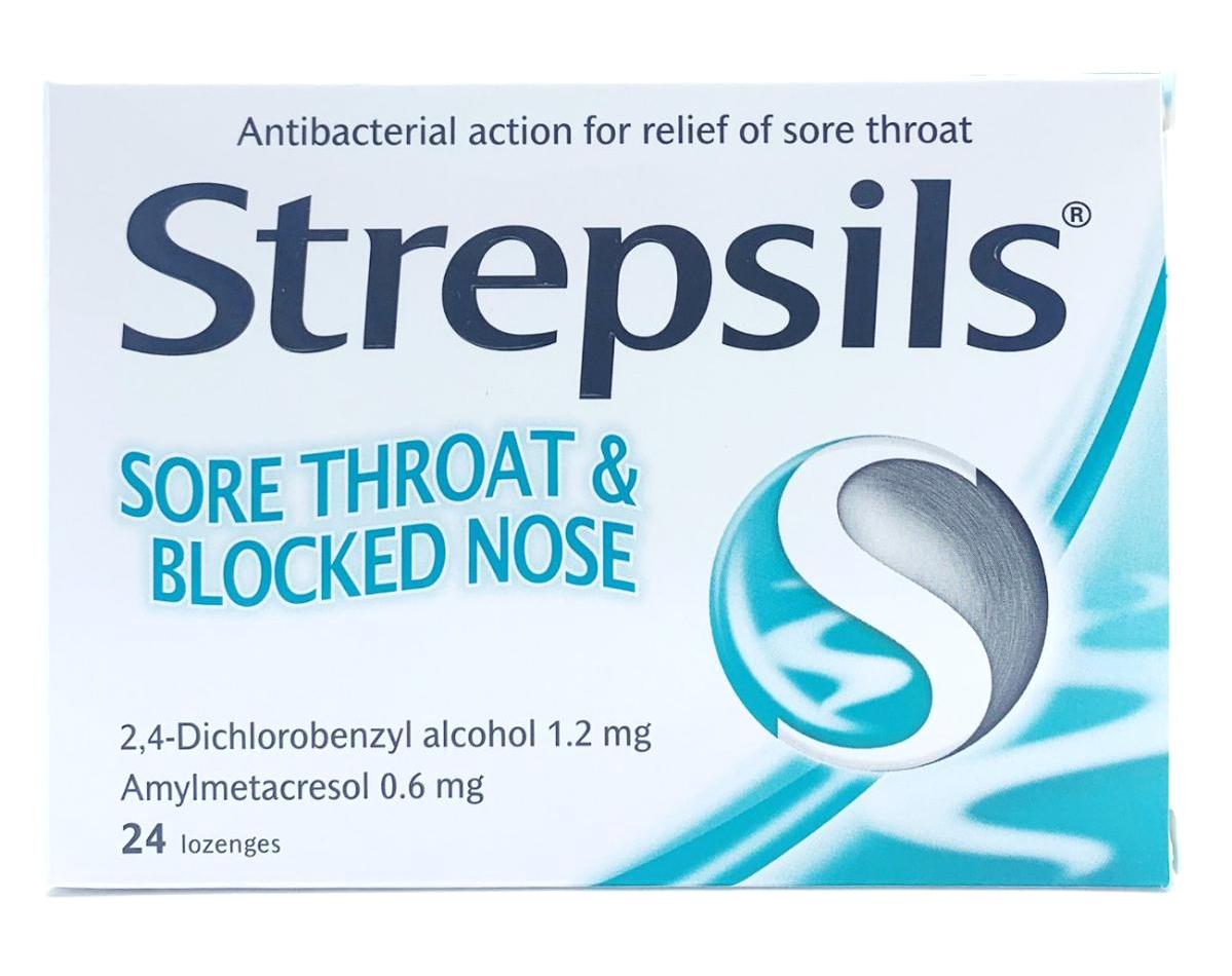 Strepsils Menthol Pastil 24 Tablet