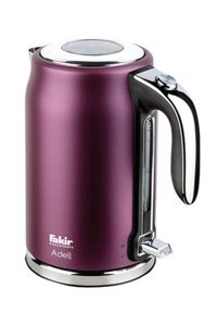 Fakir Adell Çelik 1.7 lt 2200 W Işıklı Modern Mor Kettle