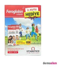 Vitabiotics Feroglobin Liquid Sıvı 200+200 ml