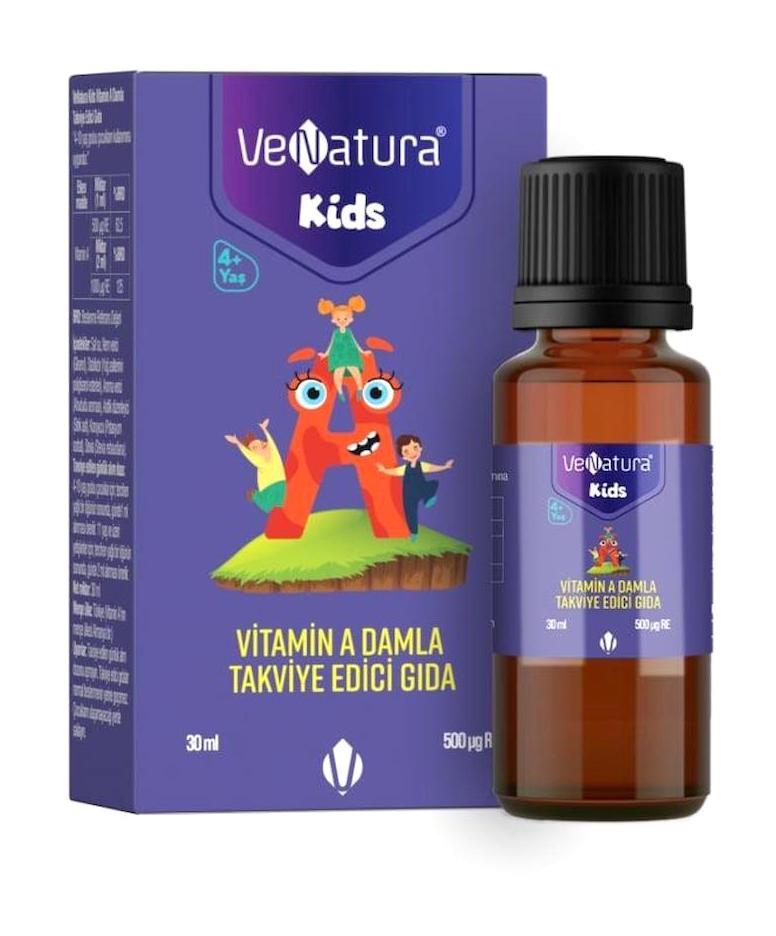 Venatura Kids Vitamin A Damla 30 ml
